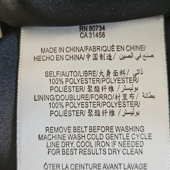 BCBGMaxAzria Max & Cleo Strapless Abstract Print Cocktail Dress Size 12 NWT - Picture 6 of 7